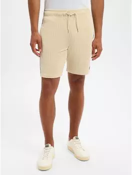 Ellesse Tomatro Short Cord Shorts creme/navy/weiß