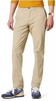 Amazon Essentials Straight-Fit Casual Stretch Khaki Chinohose (AE190198) bräunen