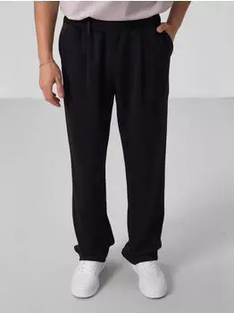 Tommy Hilfiger Bax Chino Pant Wide Leg Palazzo Trousers schwarz
