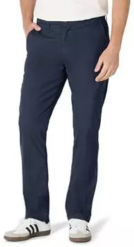 Amazon Essentials Straight-Fit Casual Stretch Khaki Chinohose (AE190196) dunkel navy