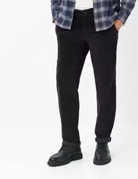 BRAX Style Thilo Flat Front Cord Trousers (47211104) dunkelgrau