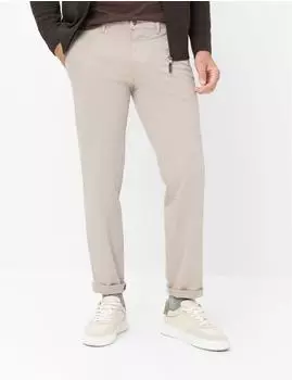 BRAX Herren Flatfronthose Style THILO STONE GREY hellbeige Gr. (051023_5938320_58)