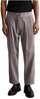 Marc O'Polo Viggo Relaxed Cropped Cord Trousers (36862509) dolphin