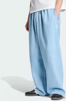 Adidas TREFOIL ESSENTIALS BAGGY-HOSE MELIERT BEINABSCHLÜSSE OHNE SAUM Light Blue Mel (KV4888)
