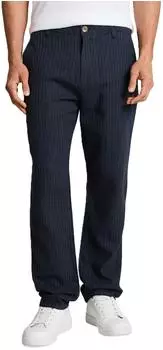 Tom Tailor Chino Hose mit Leinen-Anteil (1049622) sky captain tonal stripe