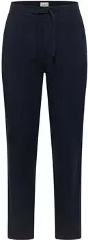 MUSTANG Milano Linen Jogger 5-Pocket-Hose (1017753-5324) blau