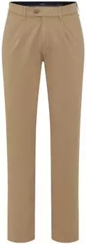 BRAX Herren Bundfaltenhose Style LUIS BEIGE Beige Gr. (051023_5934820_56)
