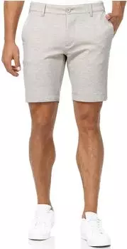 Indicode Aalborg-Bermuda Chino Shorts (70-371BS) grau