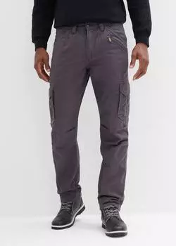 bonprix Thermische Cargohose Relaxed Fit mit elastischem Bund (96765995) schiefergrau