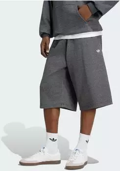 Adidas TREFOIL ESSENTIALS SHORTS MELIERTES FRENCH TERRY 35,5 CM Dark Grey Heather (LC6463)