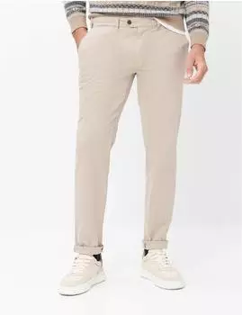 BRAX Herren Flatfronthose Style JOHN BEIGE Beige Gr. (051843_5820020_55)