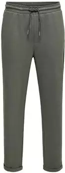 Only & Sons Jogginghose mit Kordelzugverschluss (22035762) grau