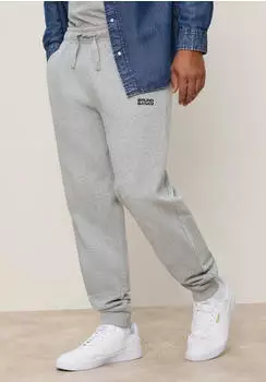 Bruno Banani Jogginghose Loose Fit (15590424) grau meliert