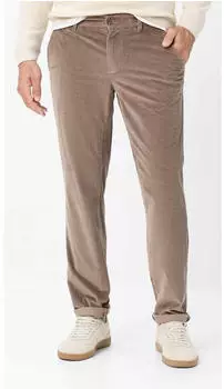 BRAX THILO Cord Chinohose Flatfront Regular Fit (34057215) braun