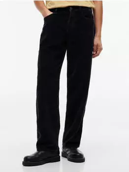 Tommy Hilfiger Jaimie Cord Pant Regular Fit Cordhose (66196752) schwarz