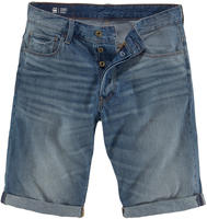 G-star D07432-8973-071-24, G-star 3301.6 Denim Shorts Blau 24 Mann Medium Aged