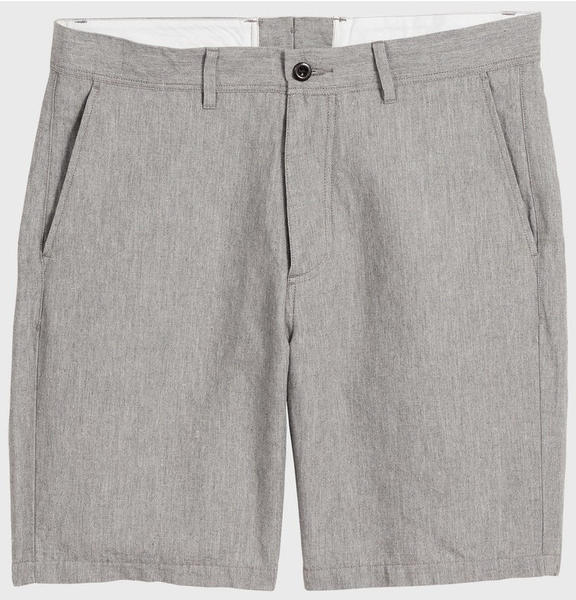 GANT Baumwoll-Leinen-Shorts grey melange (20013-93)