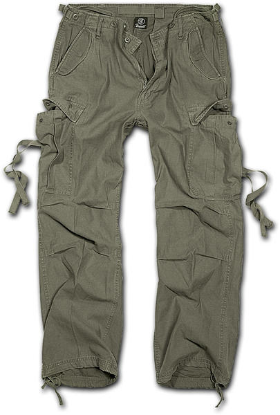 Brandit M-65 Vintage Trousers (1001-1) olive