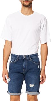 Mavi Tim Skinny Shorts dark blue