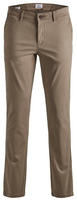 Jack & Jones Chinohose "JJIMARCO mit Badge und hohem Tragekomfort" unifarben,