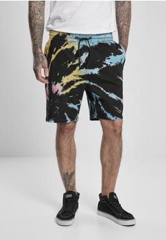 Urban Classics Tie Dye Sweat Shorts Black (TB3518-00007-0042) schwarz