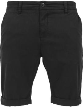 Urban Classics Stretch Turnup Chino Shorts black (TB1264-007)