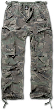Brandit M-65 Vintage Trousers (1001-10) woodland