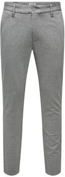 Only & Sons Onsmark Pant Stripe Gw 3727 Noos (22013727) light grey melange