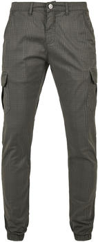 Urban Classics Aop Glencheck Cargo Jog Pants (TB3138-00094-0037) darkgrey