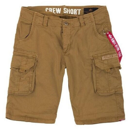 Alpha Industries Crew Shorts (176203) khaki