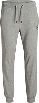 Jack & Jones Logo Plus Size Sweatpants (12172084) light grey melange
