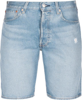 Levi's 501 Original Fit Shorts light indigo worn in