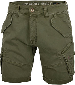 Alpha Industries Combat Shorts dark olive