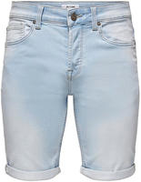stylische Only & Sons Herren Jeans Stretch Taschen mit Baumwolle Blau - S