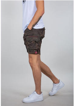 Alpha Industries Crew Camo Shorts (196201) green
