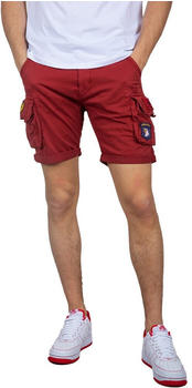 Alpha Industries Crew Patch Shorts (186209) red