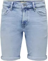 ONLY & SONS Jeansshorts "ONSPLY LIGHT BLUE 5189 SHORTS DNM NOOS"