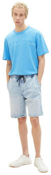 Tom Tailor Loose Fit Sweat Denim Denim Shorts (1035516) blue
