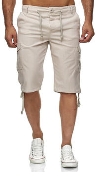 Reslad Leinen Cargo Shorts RS-3001 beige