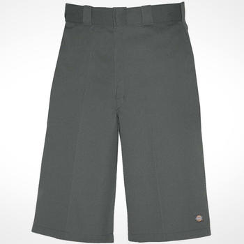 Dickies Loose Fit Flat Front Work Shorts charcoal gray