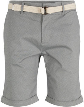 Tom Tailor Denim Gemusterte Chinoshorts (1031436-26834) grey small broken square