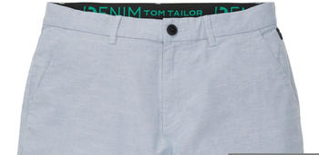 Tom Tailor Denim Chino Shorts (1034985-29317) blue white dobby