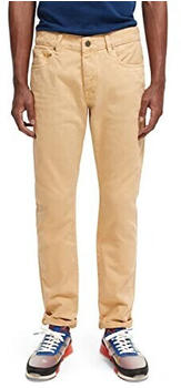 Scotch & Soda Ralston Regular Slim Fit Hose mit „Garment-Dye“-Effekt (167142-0137) sand