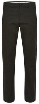 Selected SLH175-SLIM MILES BRUSHED PANTS W NOOS (16090139-4238470) forest night