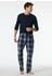 Schiesser Hose lang Webware multicolor kariert - Mix+Relax (182192)