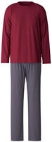 CALIDA Pyjama "Relax Imprint" 2 tlg. mit aufgesetzter Brusttasche