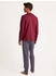 Calida Relax Imprint Pyjama (47380) mars red