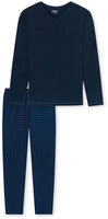 uncover by SCHIESSER Schlafanzug "Uncover Nightwear" 2 tlg. Single Jersey-Qualit&auml;t,