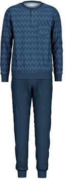 Calida Relax Imprint Bündchen-Pyjama (47786) coronet