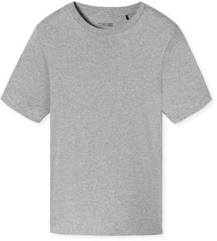 Schiesser Shirt kurzarm grau-meliert - Mix+Relax (182179)